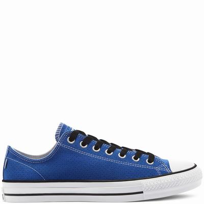 Női Converse CONS Perforated Suede CTAS Pro Tornacipő CO7651934 Kék/Fekete